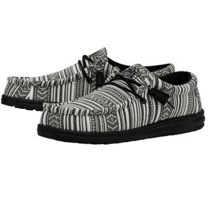 Hey Dude Wally Serape Black Gravel